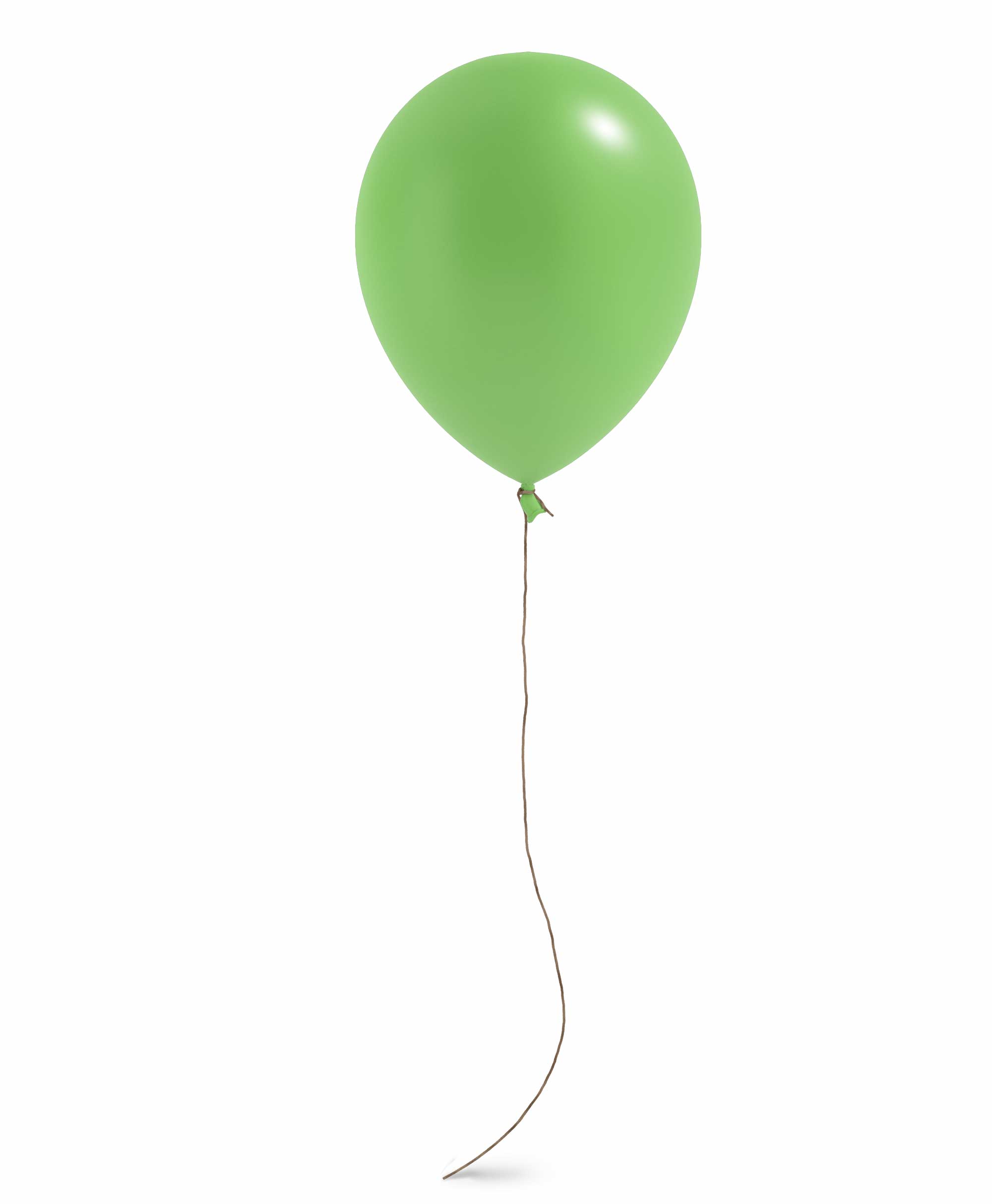 Lime balloon 11" - Spring theme