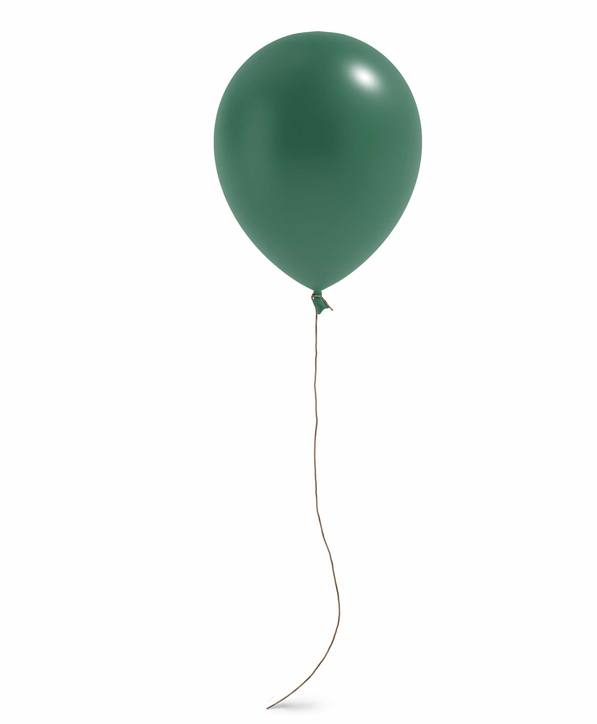 Dark green balloon 11" - Gum nut theme