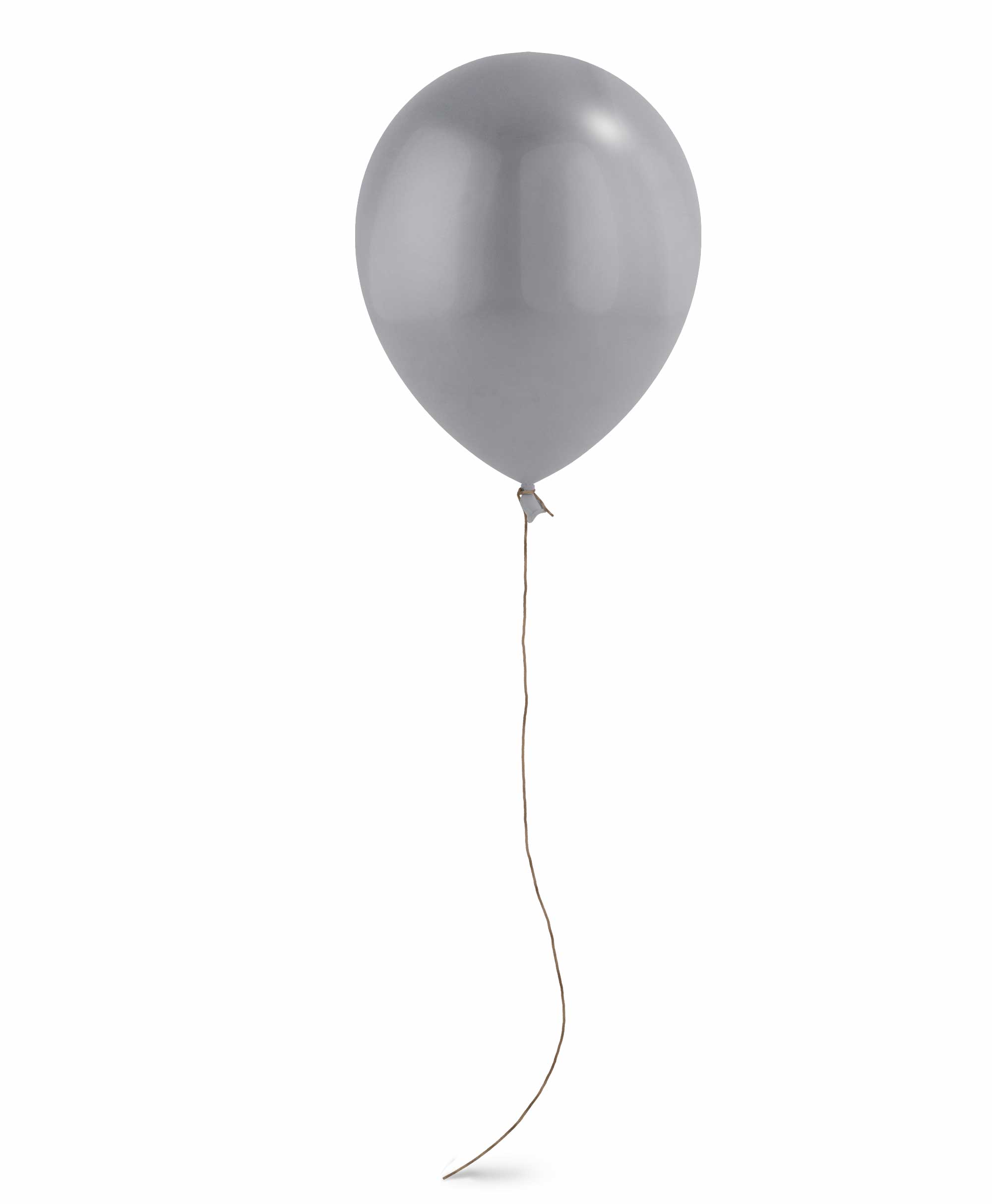 Silver balloon 11" - Blush theme