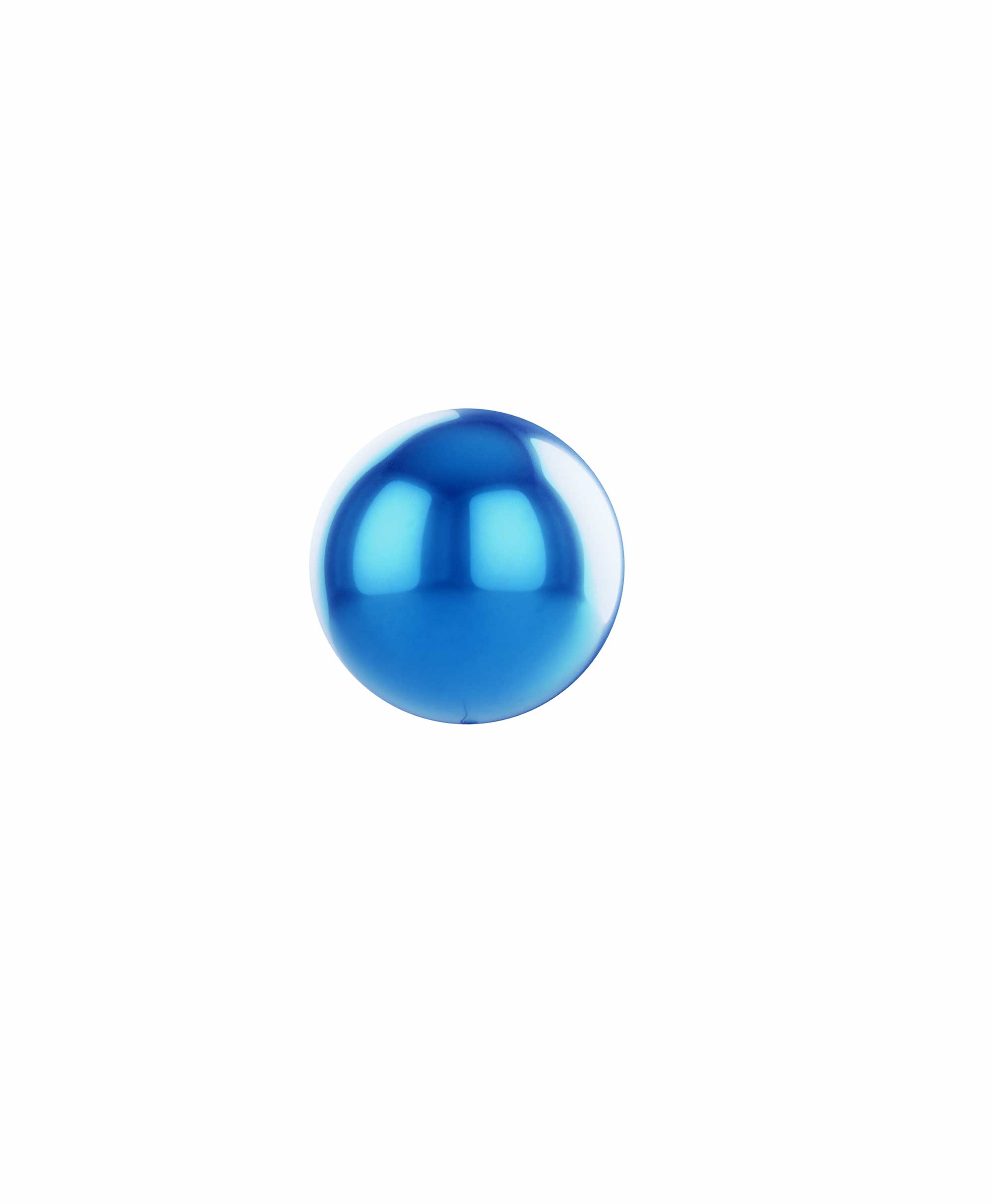 Royal blue balloon ball 10" - Sky Theme