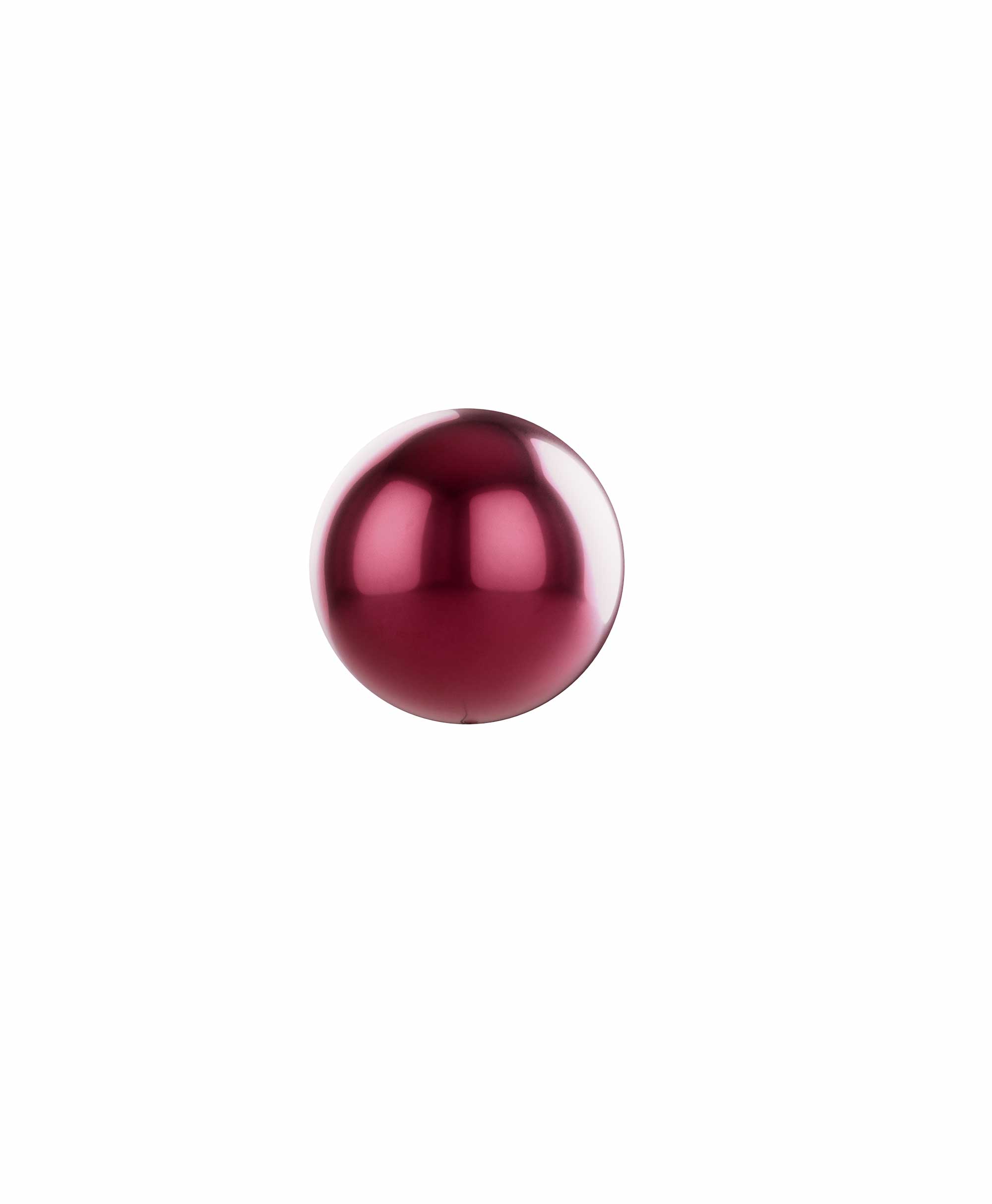 Burgundy balloon ball 10" - Swan theme